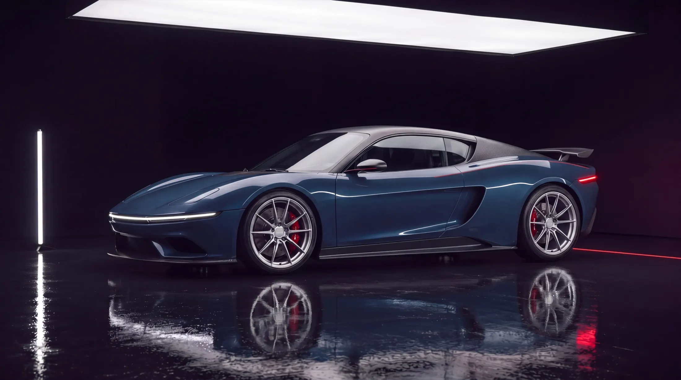 Vantera GT4 — Nazaré Blue, Forged, silver
