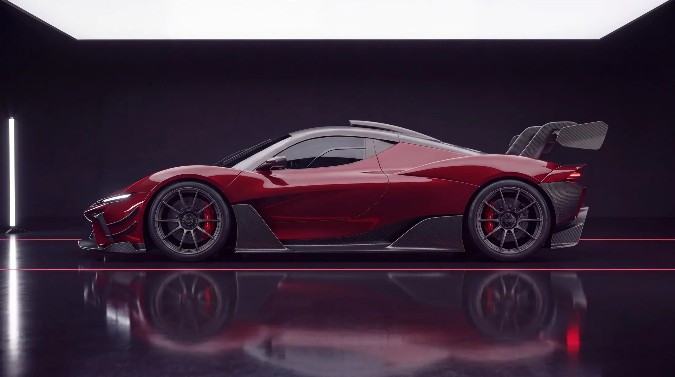 Vantera GT3 — Marinha Red, Forged, anthracite