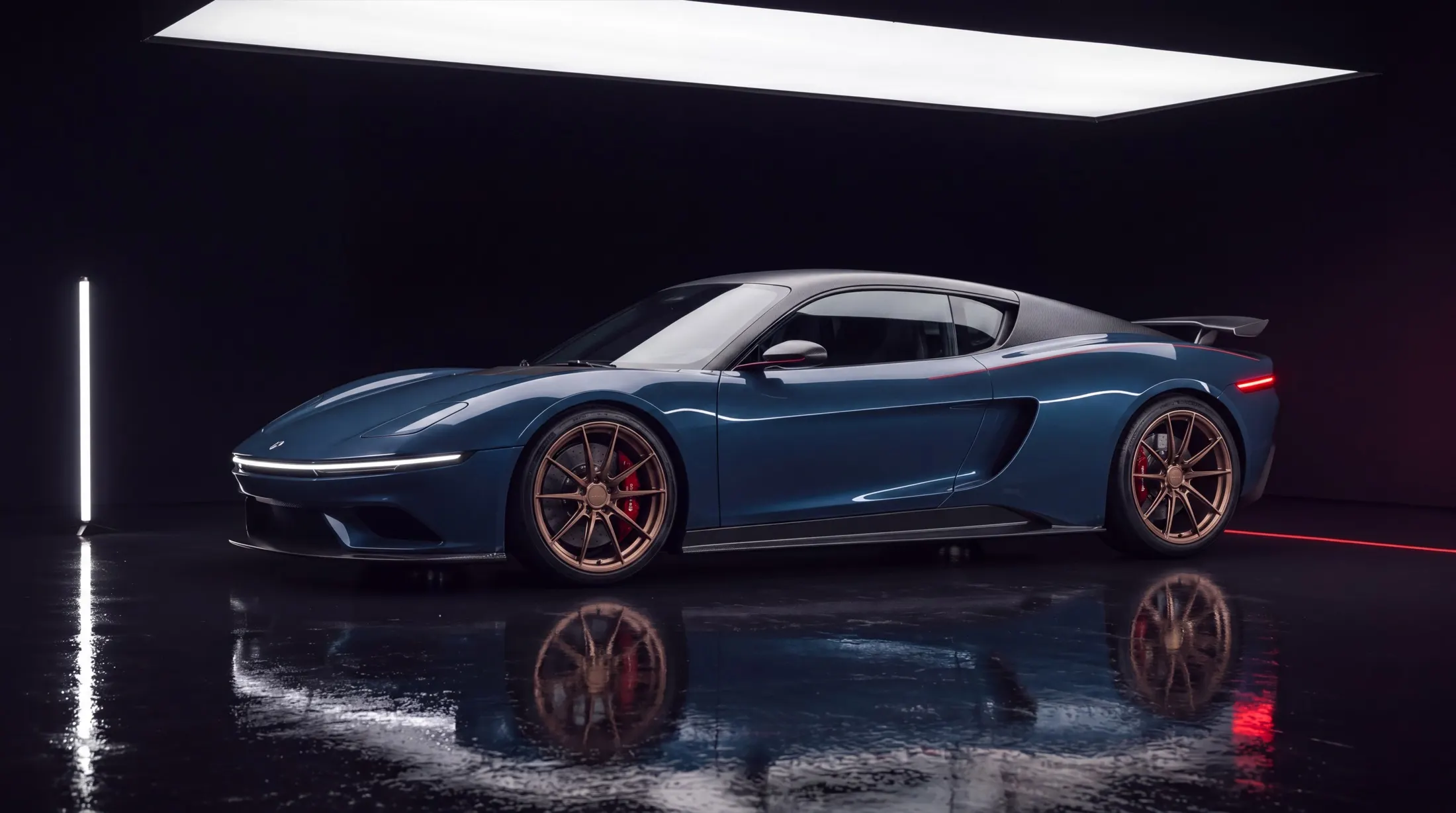Vantera GT4 — Nazaré Blue, Forged, bronze