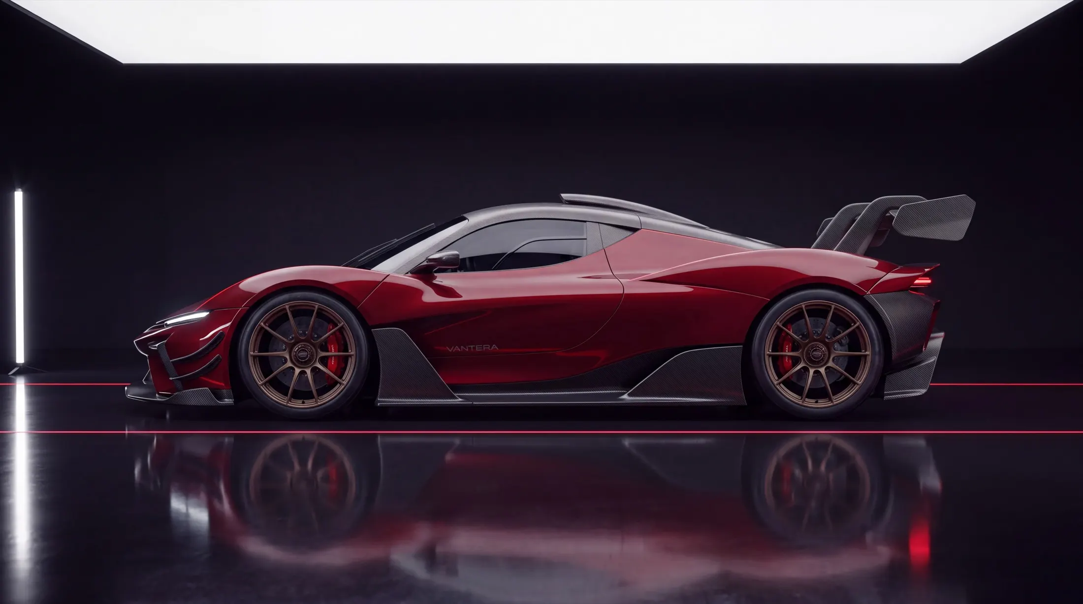Vantera GT3 — Marinha Red, Forged, bronze